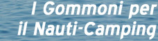 Gommoni per il campeggio nautico